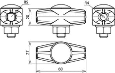 Dehn ES-Trennschelle ZDC für Rd 8/10mm - 463010