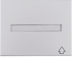 Hager Berker Aluminum Intermediate Ring With Hinged Cover - 11547103