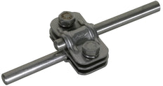 Dehn Uni-Trennklemme Edelstahl 200kA mit Zwischenplatte - 459200