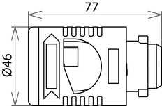 Dehn CUI Kopf 20 Schneiden Abisolierwerkzeug - 597020