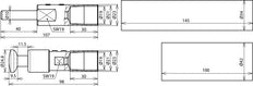 Dehn Connection Kit For HVI Long Conductor D 23mm - 819147