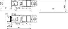 Dehn HVI-Langleitungsanschluss-Set mit Montagematerial - 819146