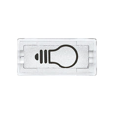 Schneider Electric Rechteckiges Transparentes Licht Symbol - MTN395669 [5 Stück]