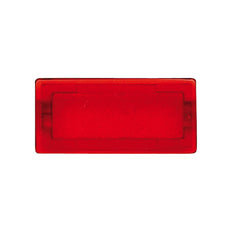 Schneider Electric Neutrales rotes, rechteckiges Symbol System M - MTN395900 [5 Stück]