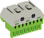 ABB ZK82G Reihenklemme PE 8 1 - 5-4mm Schraubenlos - 1SPE007715F9713 [2 Stück]