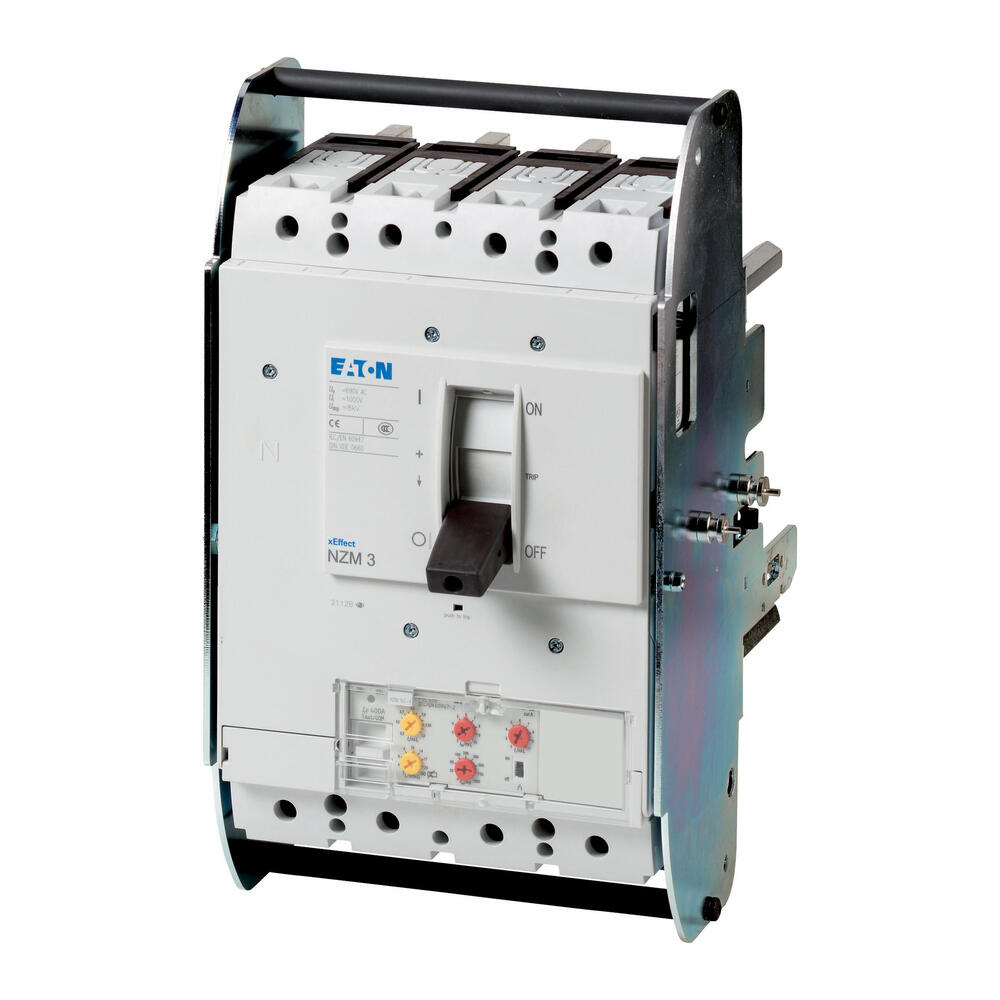 Eaton Leistungsschalter 4P 400A 250A im 4. Pol ausfahrbare Einheit NZM3 80KA - 155430