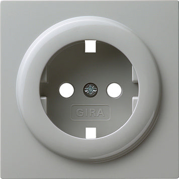 Gira S-Color Gray Socket Cover With Earth Leakage Circuit - 092042