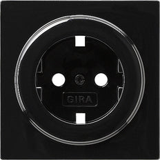 Gira Abdeckung für Steckdose S-Color Schwarz - 092047