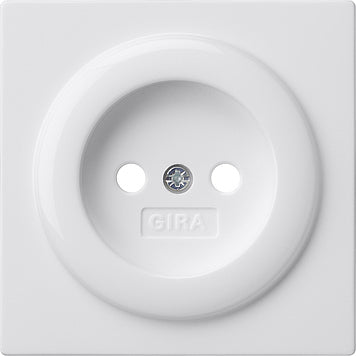 Gira S-Color Reinweiß Steckdosenabdeckung - 092540
