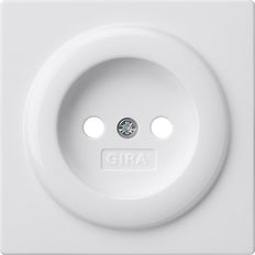 Gira S-Color Reinweiß Steckdosenabdeckung - 092540