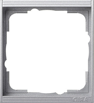 Gira Event 1-Modul-Zwischenrahmen Aluminium - 146126 [2 Stück]