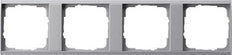 Gira Event 4-Wege-Zwischenrahmen Aluminium - 146426