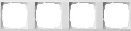 Gira 4-Module Event Pure Matte White Intermediate Frame - 146427