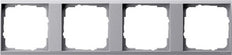 Gira 4-Way Event Klar-Aluminium-Zwischenrahmen - 1464726
