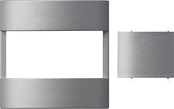 Gira Standard System 55 Automatikschalterabdeckung Aluminium - 147026
