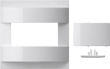 Gira F100 Komfort-Automatikschalterabdeckung Reinweiß - 1471112