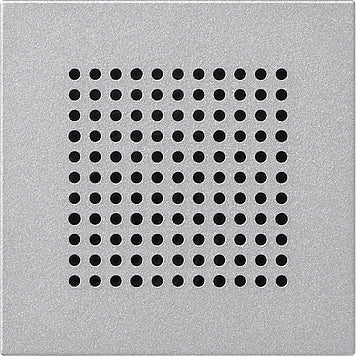 Gira Lautsprecher-Systemabdeckung 55 Aluminium - 248326
