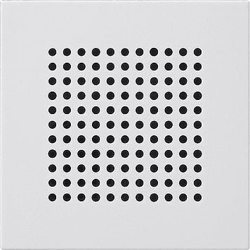 Gira System 55 Reinweiß Matte Lautsprecherabdeckung - 248327