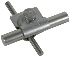 Dehn MV Clamp StSt 200KA With Hexagon Screw And Spring Washer - 392209
