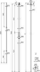Dehn Hvi Power Conductor D 27mm Cu L6m With Support Tube L 3500mm - 819431