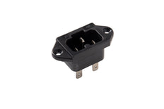 Martin Kaiser MK IEC Inlet Appliance Plug C16A Earthing Terminal6.3 - 771/63/sw [100 Pieces]