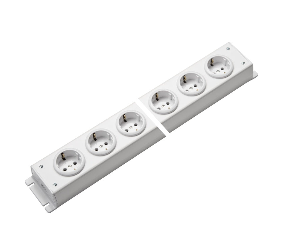 Martin Kaiser 5-Way Power Strip with Earthing Contact - 1002/5ws [10 Pieces]