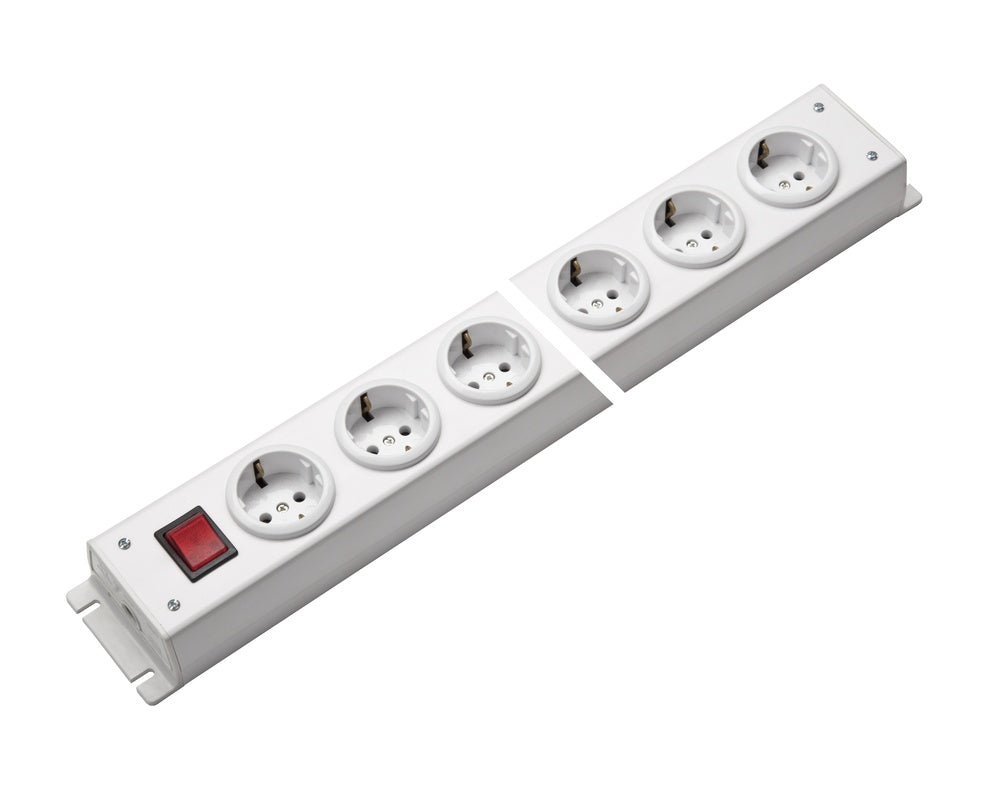 Martin Kaiser 10-Way Power Outlet Strip With Switch - 1001/10ws [10 Pieces]