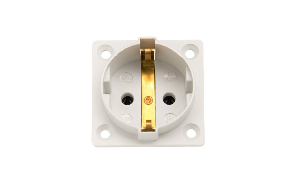 Martin Kaiser 1-Way Flush-Fitting Socket Earthing Contact - 386/1/kws [45 Pieces]