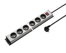 Martin Kaiser Power Strip 10 Outlet 90 degrees Pin Switch Shutter Cable 1.5m - 1016KZL10L-SW15 [10 Pieces]