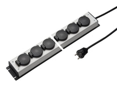 Martin Kaiser Power Outlet Strip 10-Way Hinged Cover Cable Included - 1059ZL10L-SW15 [10 Pieces]