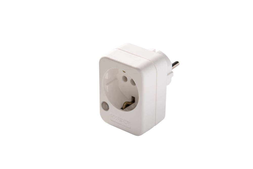 Martin Kaiser Adapter Plug With Overvoltage Protection White - 594/kws [10 Pieces]