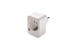 Martin Kaiser Adapter Plug With Overvoltage Protection White - 594/kws [10 Pieces]