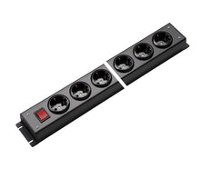 Martin Kaiser 4-Way Power Outlet Strip With Switch Black - 1001/4sw [10 Pieces]