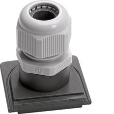 Berker M20 Cable Entry Bolt Union Nut Grey Matte - 18163525 [2 pieces]
