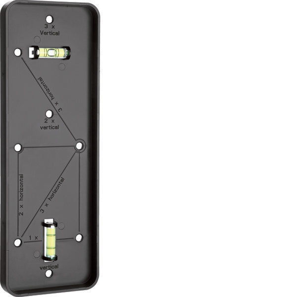 Hager Berker W1-Bohrschablone für 1 bis 3 Gänge - 19493505