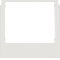 Berker Design Frame Angular Polar White Glossy - WD1221 [2 pieces]