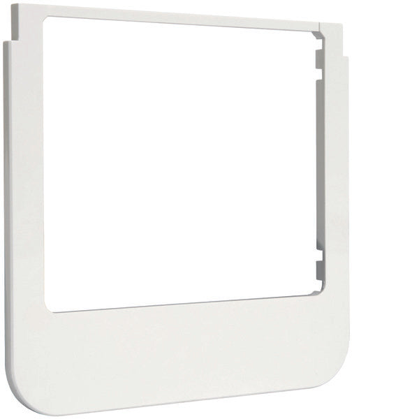Hager Berker Design Rahmen - Abgerundet - Polarweiß Glänzend - WD1121 [2 Stück]