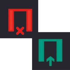 Hager Berker Bicolor Quadratische Folie für LED-Signalleuchte - 19058012