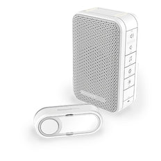 Honeywell Funk-Türklingel-Set mit Lautstärkeregler Weiß - DC313S