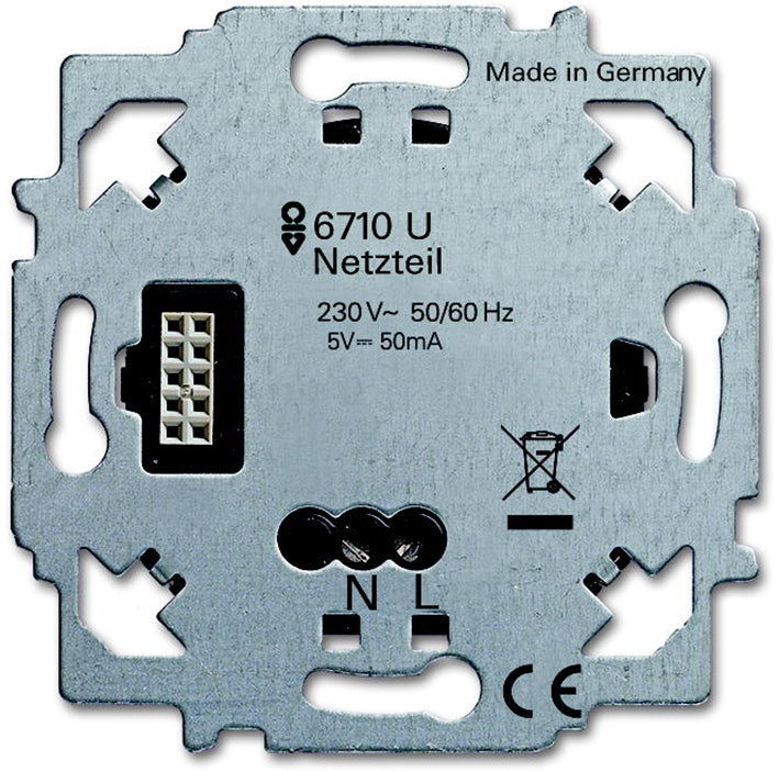 ABB Busch-Jaeger Zigbee Power Supply Socket Insert 6710 U - 2CKA006710A0001