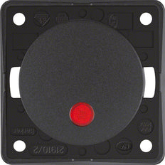 Hager Berker Integro 2P Steuerungsschalter Mit Roter Linse - 937522505