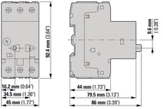 Eaton PKZM01 Motorschutzschalter 4-6.3A - 286086