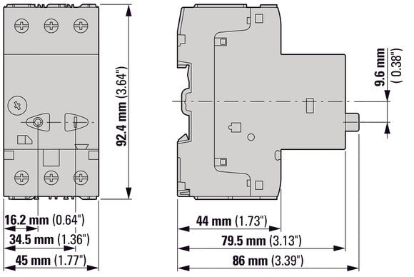 Eaton PKZM01-1 Motorschutzschalter 0.63-1A - 278479