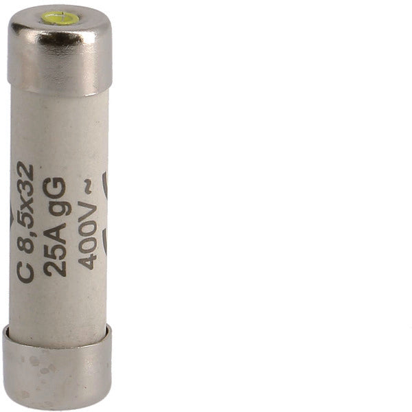 Hager Zylindrische Sicherung 25A 8.5x32mm 400V AC - L8532C25 [10 Stück]