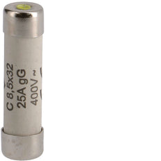 Hager Zylindrische Sicherung 25A 8.5x32mm 400V AC - L8532C25 [10 Stück]