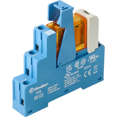 Finder Schnittstellenrelaismodul 24 V AC 10 A Einfacher CO Kontakt - 48.31.8.024.0060