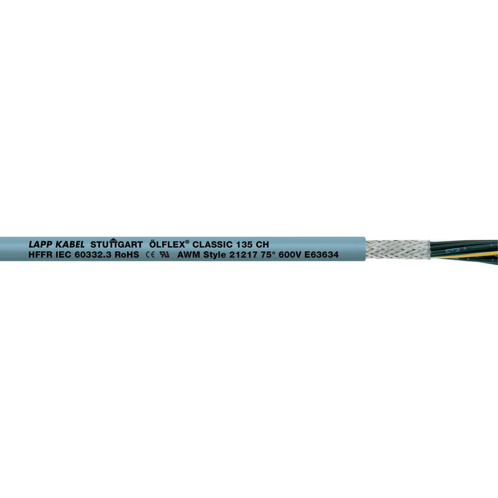 Lapp Olflex Classic 135 CH 3G1 EMC Geschirmtes Steuerkabel - 1123267 [10 Meter]