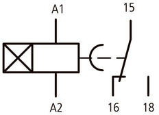 Eaton ETR4-11-A Industrielles Zeitverzögerungsrelais 24-240V - 031882