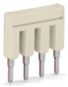 Wago 3-Way Insulated Light Gray Jumper Bridge - 2001-403 [10 Pieces]