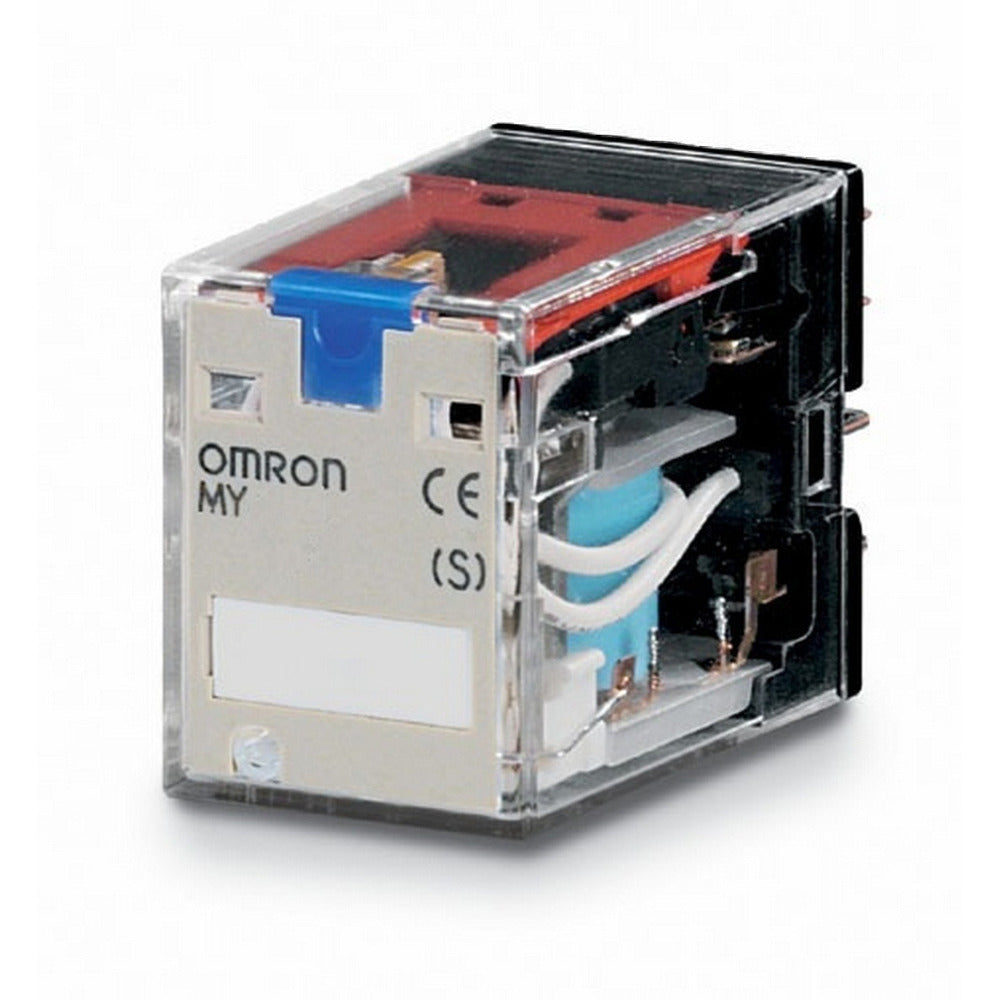 Omron MY4 Series 4PDT Relay With LED 24VDC 5A - MYS 4517M